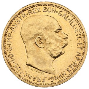 Autriche 10 Corona 1910 - Franz Josef I (1848-1916)