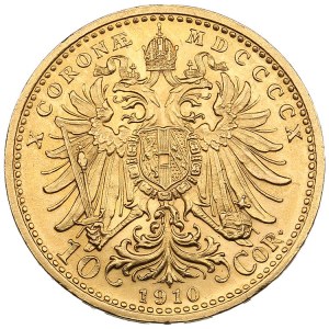 Autriche 10 Corona 1910 - Franz Josef I (1848-1916)