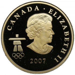 Canada 75 Dollars 2007 - Winter Olympic Games in Vancouver - Mounted Police
