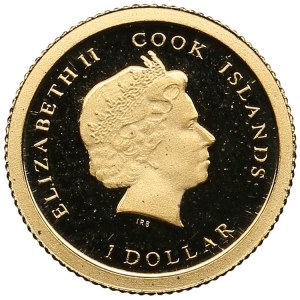 Cookovy ostrovy 1 Dolar 2012 - 100. výročí Titaniku