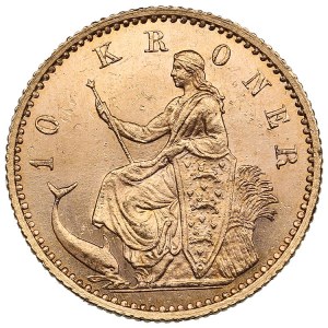 Dánsko 10 korun 1900 VBP - Christian IX (1863-1906)