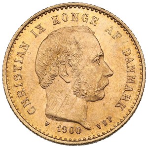 Dánsko 10 korun 1900 VBP - Christian IX (1863-1906)