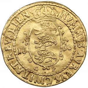 Estonie (Reval, Suède) Ducat d'or 1650 GP - Kristina (1632-1654)