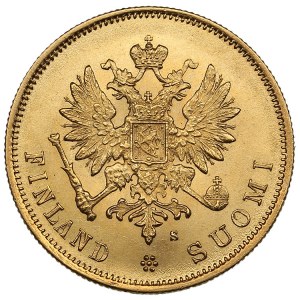 Finlandia (Rosja) 10 Markkaa 1879 S - Aleksander II (1855-1881)