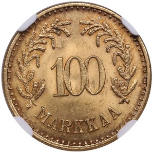 Finsko 100 Markkaa 1926 S - NGC MS 64