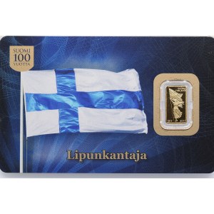 Zlatá tyč Fínsko 2017 - 100. výročie nezávislosti Fínska - vlajkonosič