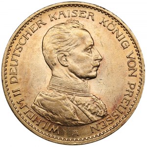 Nemecko (Prusko) 20 mariek 1914 A - Wilhelm II (1888-1918)