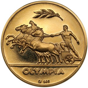 Zlatá olympijská medaila Nemecka 1972 - Olympiade Munchen