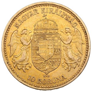 Hongrie 10 Korona 1894 KB - Franz Josef I (1848-1916)