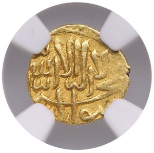 Timurid/Mughal (Badakhshan) AV 1/12 Indian Mohur (¼ Ashrafi), ND - Sulayman Mirza (AH 936-992 / 1529-1584 AD) - NGC MS 6