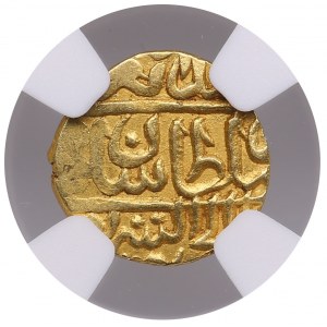 Timuriden/Moguln (Badakhshan) AV 1/12 Indischer Mohur (¼ Ashrafi), ND - Sulayman Mirza (AH 936-992 / 1529-1584 AD) - NGC MS 6