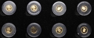 Set de petites pièces d'or du monde (25)