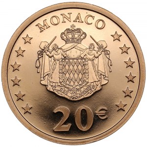 Monako 20 euro 2002 - Ranieri III (1949-2005)