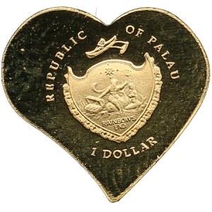 Palau 1 Dollar 2008 - L'amour éternel