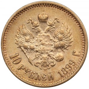 Russia 10 rubli 1899 AГ - Nicola II (1894-1917)