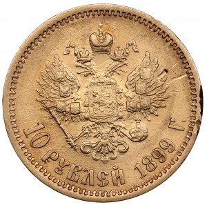 Rosja 10 rubli 1899 ФЗ - Mikołaj II (1894-1917)