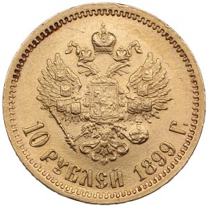 Russie 10 Roubles 1899 ЭБ - Nicolas II (1894-1917)