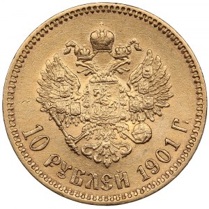 Rusko 10 rublů 1901 ФЗ - Mikuláš II (1894-1917)