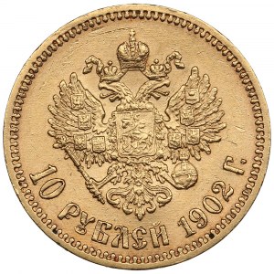 Rusko 10 rublů 1902 AP - Mikuláš II (1894-1917)
