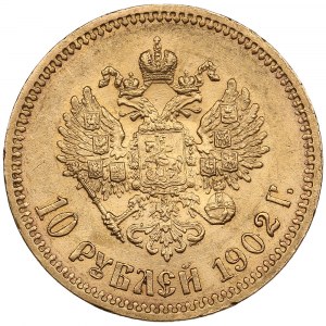 Russia 10 Roubles 1902 AP - Nicholas II (1894-1917)