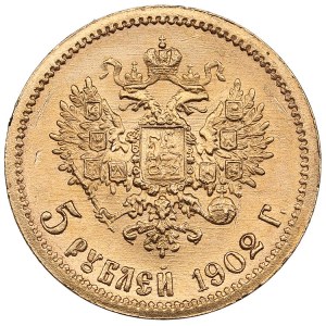 Rosja 5 rubli 1902 AP - Mikołaj II (1894-1917)
