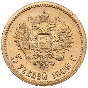 Russland 5 Rubel 1902 AP - Nikolaus II (1894-1917)