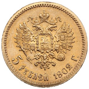 Russland 5 Rubel 1902 AP - Nikolaus II (1894-1917)