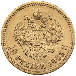 Rusko 10 rublů 1903 AP - Mikuláš II (1894-1917)