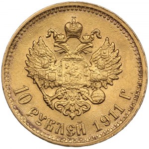 Rosja 10 rubli 1911 ЭБ - Mikołaj II (1894-1917)