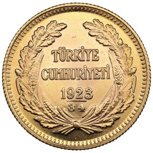 Turkey 100 Kuruş 1923 year 34 (1957)