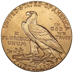 USA (Philadelphia) 5 dolárov 1912