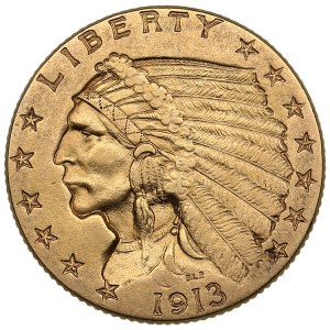USA (Philadelphie) 2 1/2 Dollars 1913