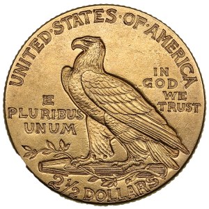 USA (Filadelfia) 2 1/2 dolara 1913