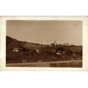 1928 Ábrahámhegy, szőlőskertek, Szent Iván kápolna. zdjęcie + KESZTHELY-BUDAPEST 48....