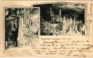 1900 Aggteleki cseppkőbarlang, Szigmeth pihenő, Török mecset. Divald