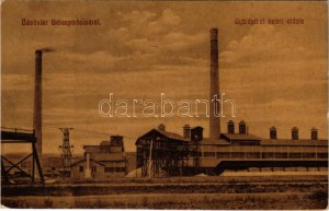 1911 Bélapátfalva, Bélaapátfalva ; Cementgyár, gyárépület keleti oldala (EK)