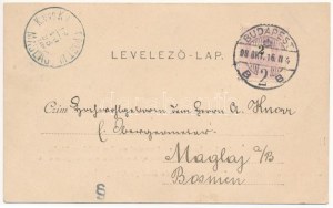 1898 (Vorläufer) Budapešť II. Gyalogsági hadapród iskola...