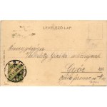 1906 Budapešť II. Lipótmező, Cs. és Kir. gyalogsági hadapród iskola. Mike Béla kiadása / K.u.K..