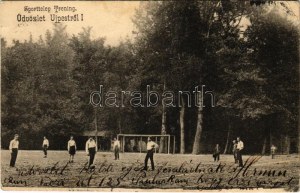 1905 Budapeszt IV. Újpest, Sporttelep tréning (EK)