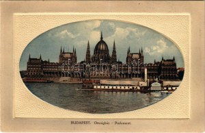 Budapeszt V. Országház, Parlament, gőzhajó (EK)
