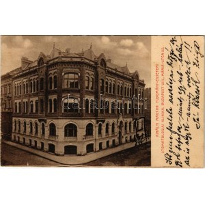 1909 Budapest VIII. Királyi Magyar Tudományegyetemi Stomatológiai Klinika. Mária utca 32., Klösz György és fia kiadása ...