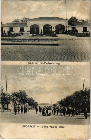 1929 Budapest IX. Mária Valéria telep, Üllői úti rendőr-tanosztály (r)