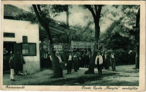 1927 Budapešť XI. Kamaraerdő, Timár Gyula Hargita vendéglője (fl)