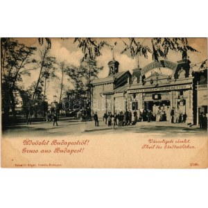 Budapeszt XIV. Városliget, Első Budapesti Variete Színház, Naponta bohózatok és operettek