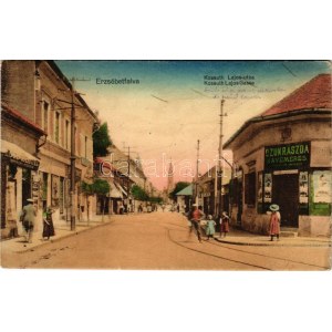 1915 Budapest XX. Pestszenterzsébet, Pesterzsébet, Erzsébetfalva; Kossuth Lajos utca...