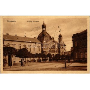 1909 Debrecen, Izraelita új imaház, zsinagóga