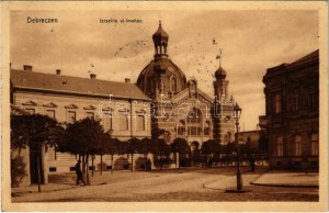 1909 Debreczyn, Izraelita új imaház, zsinagóga