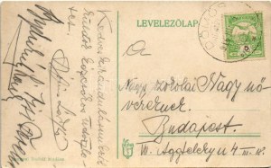 1916 Dömös, Fő utca, templom, üzlet. Lengyel Rudolf kiadása (EK)