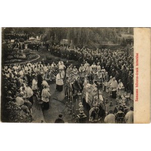 1916 Eger, Samassa bíboros-érsek temetése (EK)