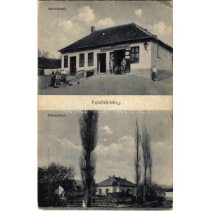 1943 Felsőtárkány, községháza, szövetkezet üzlete és saját kiadása (Rb)